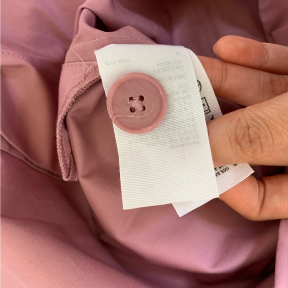 COS cowl neck dark pink top - Picture 8 of 9